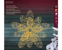 Kerstverlichting Bloem 200 LED Ø38cm