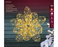 Kerstverlichting Bloem 300 LED Ø58cm