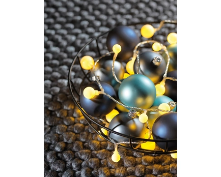 Kerstverlichting Cherry 240 LED 18m Trnsp WW