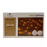 Kerstverlichting Draad 200 Micro-LED 20m CW