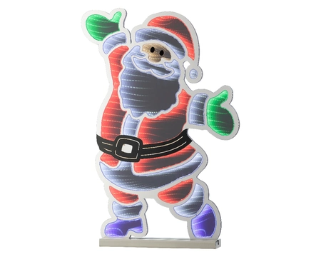 Kerstverlichting Infinity Light Kerstman 120cm