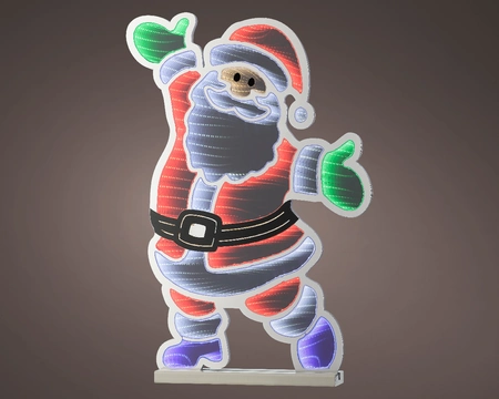 Kerstverlichting Infinity Light Kerstman 120cm