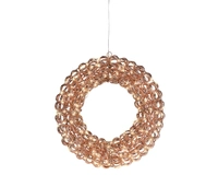 Kerstverlichting Kerstkrans Rosé Goud 300 LED Ø38cm