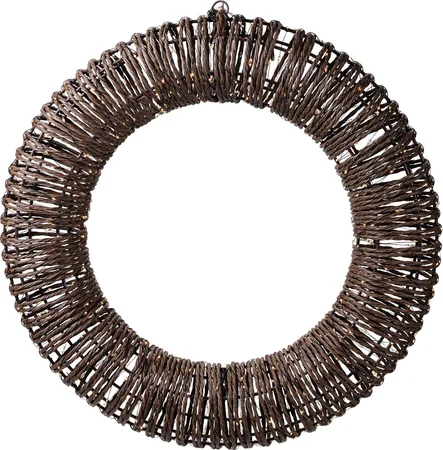 Kerstverlichting Kerstkrans Rotan 500 LED Ø50cm