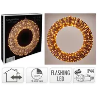 Kerstverlichting Kerstkrans Rotan 500 LED Ø50cm