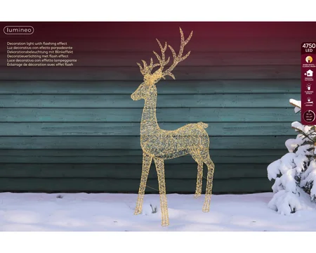 Kerstverlichting Rendier 4750 LED 270cm