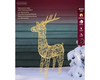 Kerstverlichting Rendier 800 LED 104cm