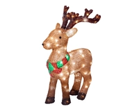 Kerstverlichting Rendier Acryl 80 LED 54cm