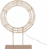 Kerstverlichting Ring op Voet 200 LED 42cm