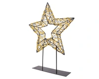 Kerstverlichting Ster op voet 500 LED 47cm