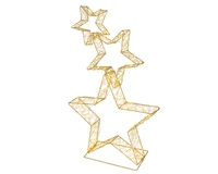 Kerstverlichting Sterren 350 LED 80cm