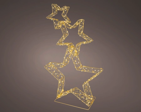 Kerstverlichting Sterren 350 LED 80cm
