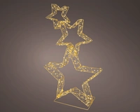 Kerstverlichting Sterren 350 LED 80cm