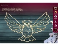 Kerstverlichting Uil 340 LED 39cm