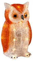 Kerstverlichting Uil Acryl 24 LED 22,5cm