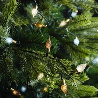 Kerstverlichting Vintage 120 LED 12m Multi Bruin