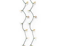 Kerstverlichting Vintage 120 LED 12m Multi Bruin