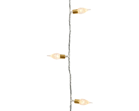 Kerstverlichting Vintage 120 LED 12m Trnsp WW