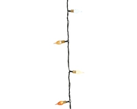 Kerstverlichting Vintage 180 LED 18m Multi Bruin
