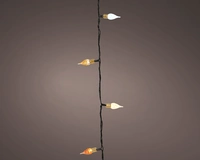 Kerstverlichting Vintage 180 LED 18m Multi Bruin