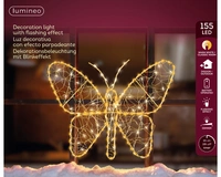 Kerstverlichting Vlinder 155 LED 23cm