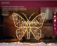 Kerstverlichting Vlinder 240 LED 30cm