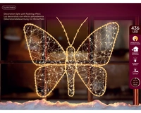 Kerstverlichting Vlinder 436 LED 43cm