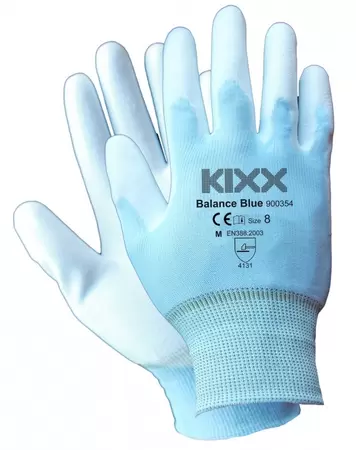 KIXX Tuinhandschoen Balance Blue mt 8