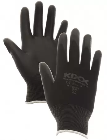 KIXX Tuinhandschoen Bouncing Black mt 8