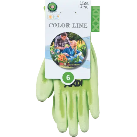 KIXX Tuinhandschoen Like Lime mt 9