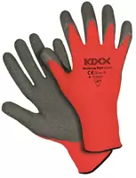 Tuinhandschoen Rocking Red mt 9