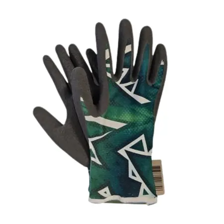 KIXX Tuinhandschoenen Artist Design Groen mt 8
