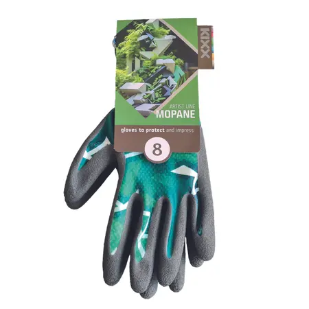 KIXX Tuinhandschoenen Artist Design Groen mt 8