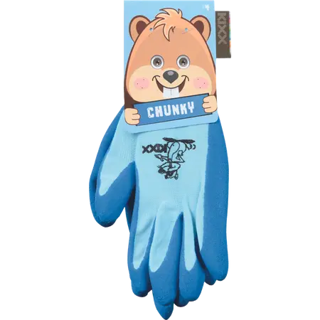 KIXX Tuinhandschoenen Chunky blauw mt 4