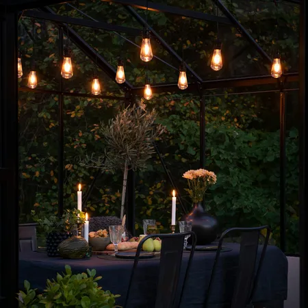 Konstsmide Partylights Edison Startset 10 LED 9,15m