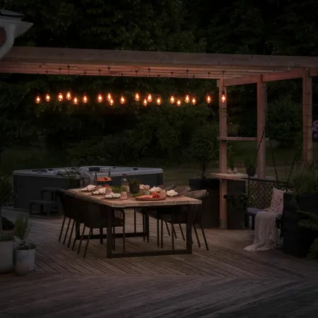 Konstsmide Partylights Edison Startset 10 LED 9,15m