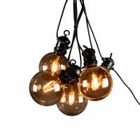 Konstsmide Partylights Globe Smoke Koppelset 10 LED 9,15m