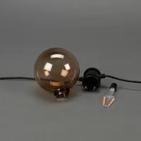 Konstsmide Partylights Globe Smoke Startset 10 LED 9,15m