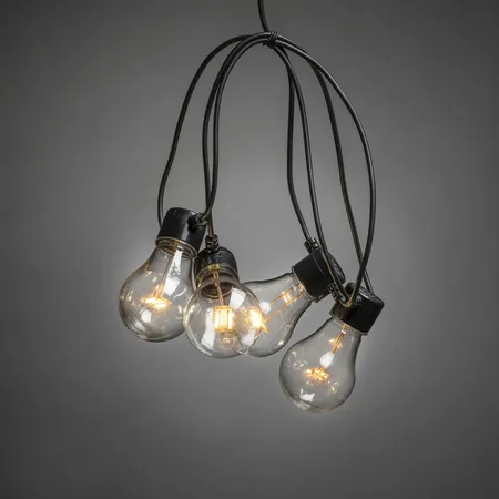 Konstsmide Partylights Koppelset 10 LED 9,15m Dimbaar Amber