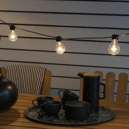 Konstsmide Partylights Koppelset 10 LED 9,15m Dimbaar Amber