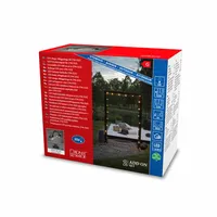 Konstsmide Partylights Koppelset Dadel 20 LED 9,5m Amber