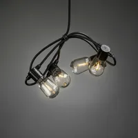 Konstsmide Partylights Koppelset Dadel 20 LED 9,5m Amber