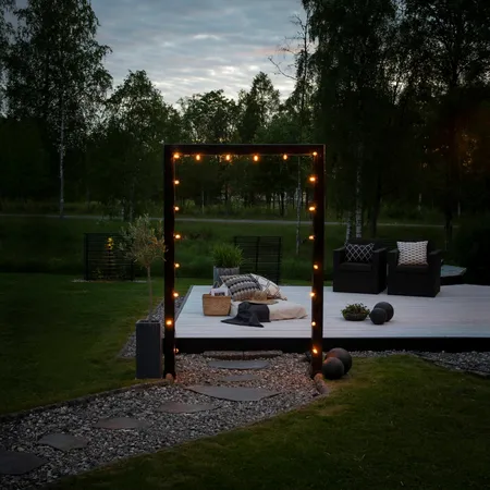 Konstsmide Partylights Koppelset Dadel 20 LED 9,5m Amber