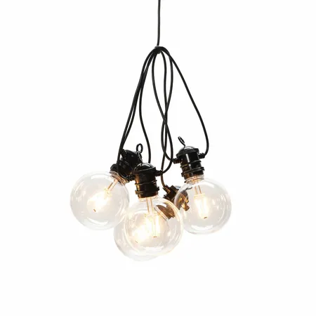 Konstsmide Partylights Retro Koppelset 10 LED 9,15m Amber