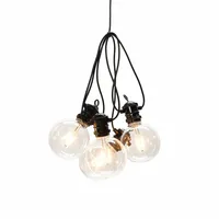 Konstsmide Partylights Retro Koppelset 10 LED 9,15m Amber