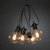 Konstsmide Partylights Retro Koppelset 10 LED 9,15m Amber