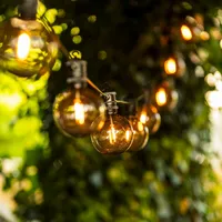 Konstsmide Partylights Retro Koppelset 10 LED 9,15m Amber