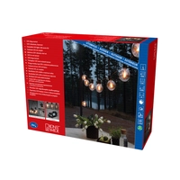 Konstsmide Partylights Retro Startset 10 LED 9,15m Amber