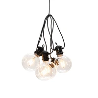 Konstsmide Partylights Retro Startset 10 LED 9,15m Amber