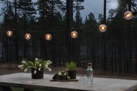 Konstsmide Partylights Retro Startset 10 LED 9,15m Amber